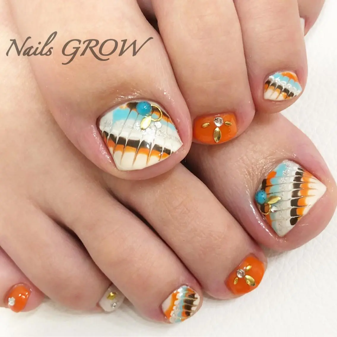 ネイル フットネイル Nails GROWのネイルデザイン