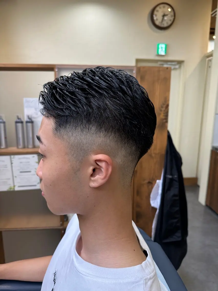 メンズフェードカット※男性限定の写真