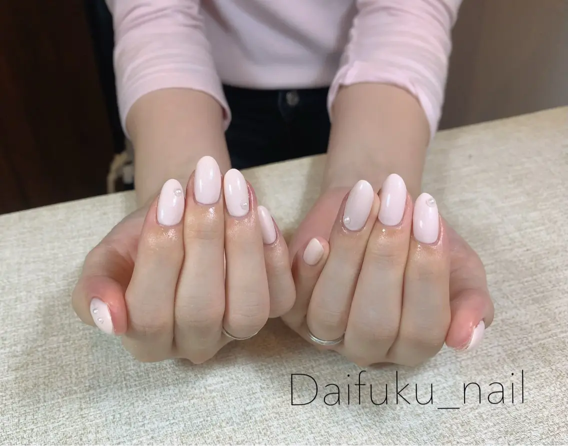 ミディアム ハンドネイル Daifuku nailsのネイルデザイン