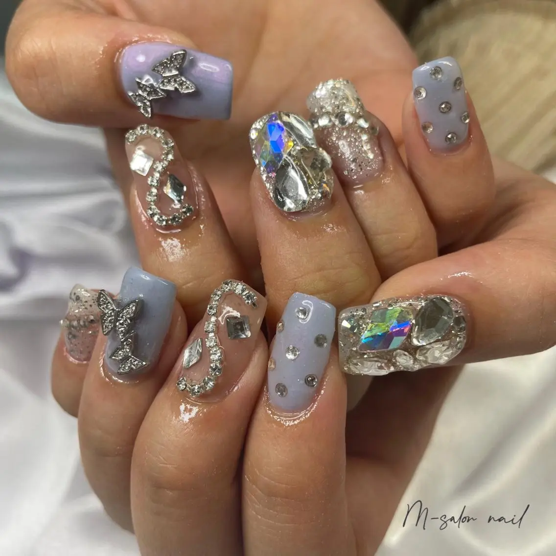 ネイル アートネイル 韓国/網紅/パーツ M-salonのネイルデザイン