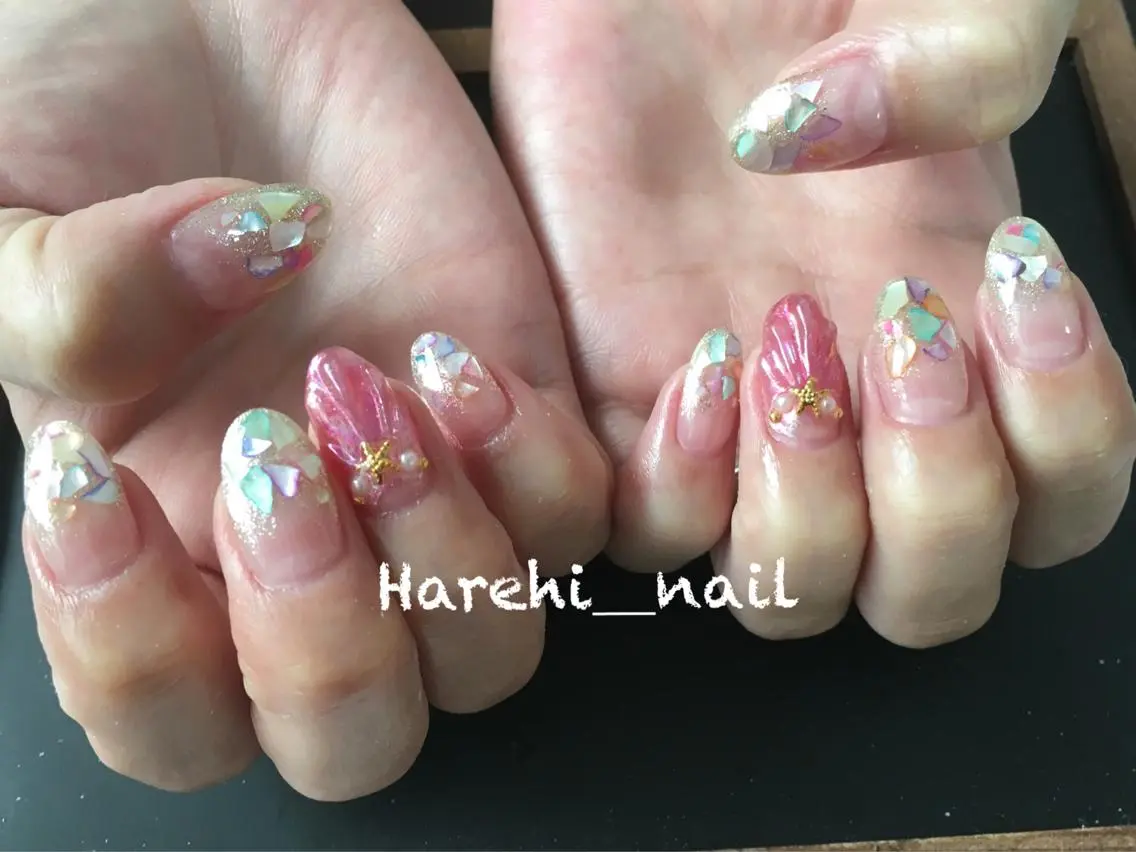 ネイル ハンドネイル Harehi_ nailのネイルデザイン