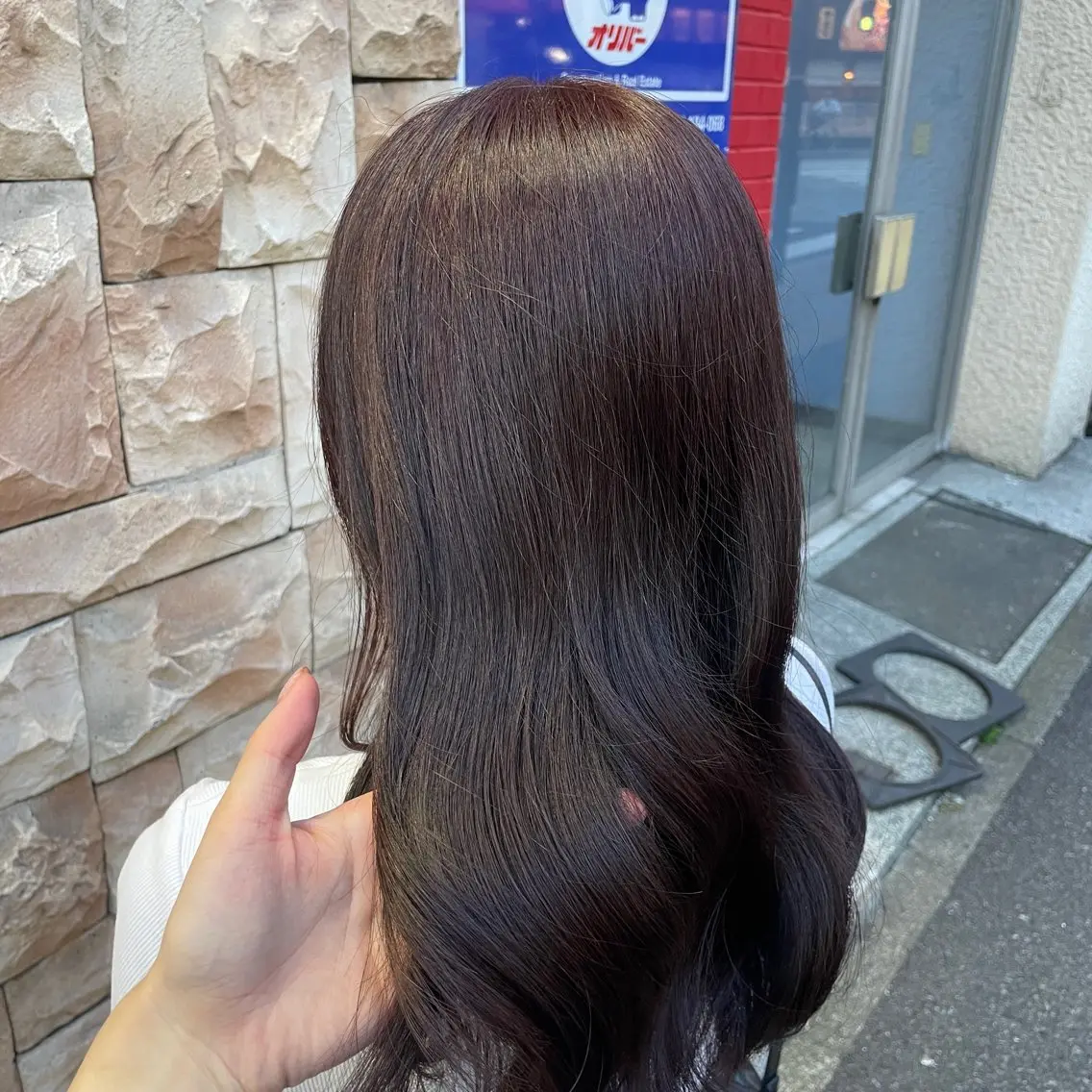 ミディアム カラー ブリーチ/ヘアセット 【𝙍𝙞𝙣𝙤】のヘアスタイル