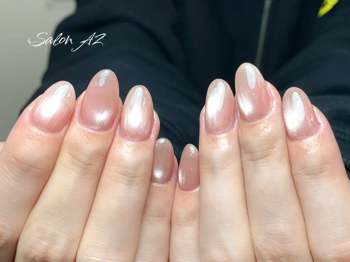 ネイル アートネイル フットネイル フレンチネイル マグネットネイル 持ち込み ハンドネイル salon AZのネイルデザイン