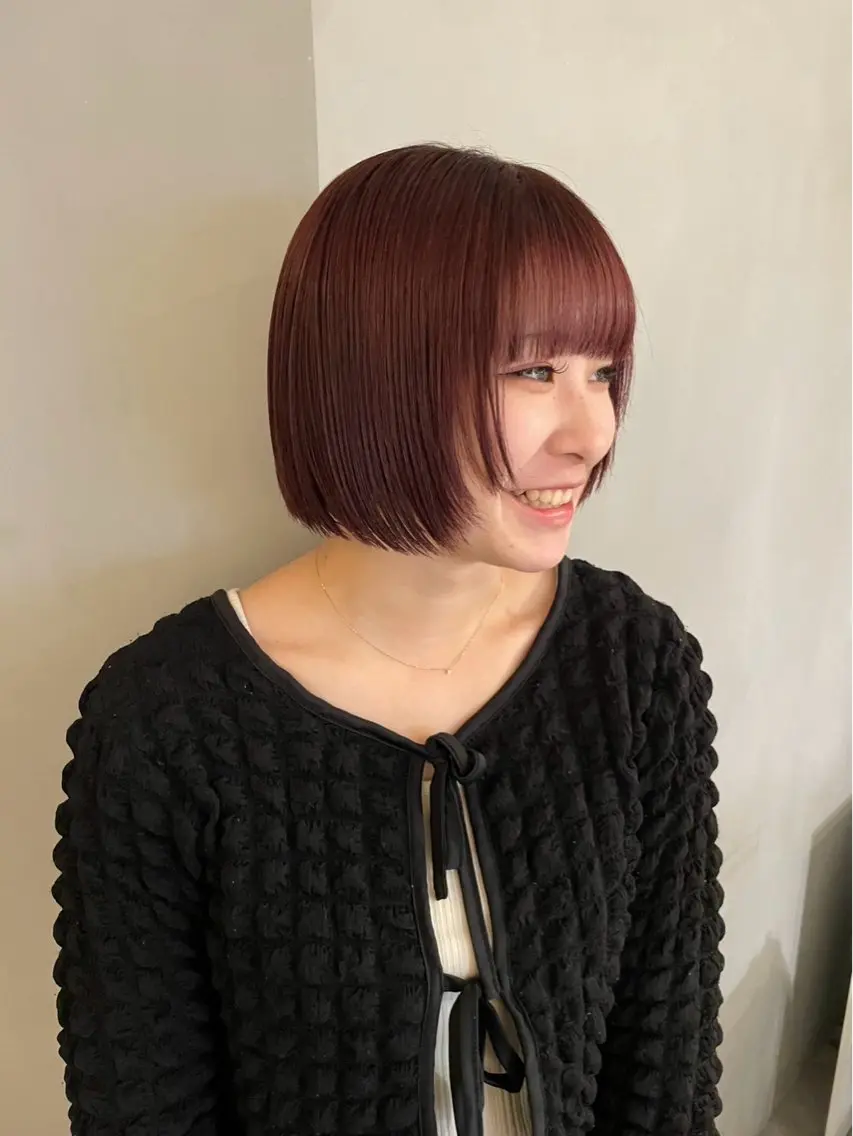 カラー 田中 瑞帆のヘアスタイル