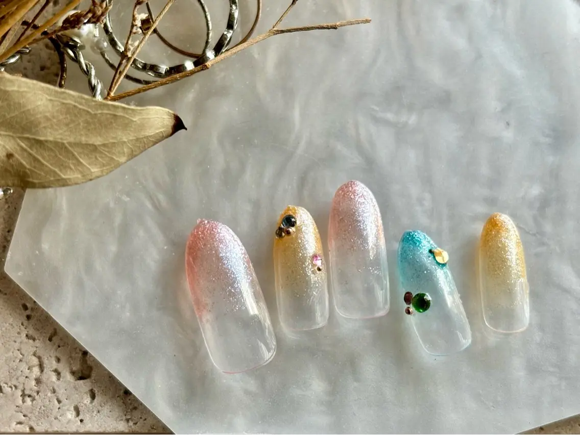 ミニモ学割キャンペーン🫧【ワンカラーorプチアート】お好きなcolor/Art2本込みの写真