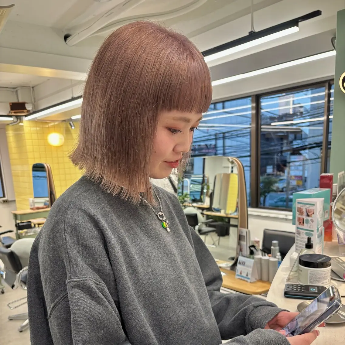 ショート ヘアカラー カラーモデル募集中/ みひろのヘアスタイル