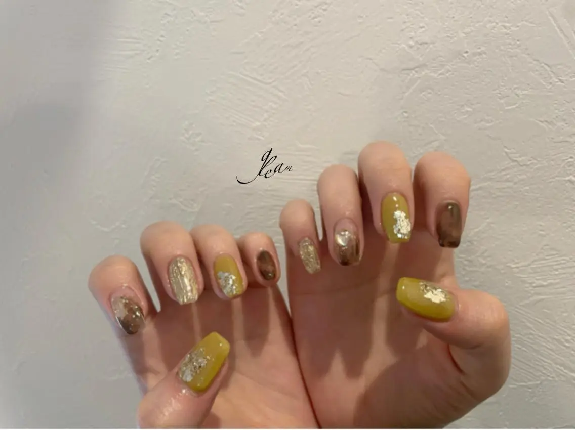ネイル ハンドネイル gleam✴︎ sayakaのネイルデザイン