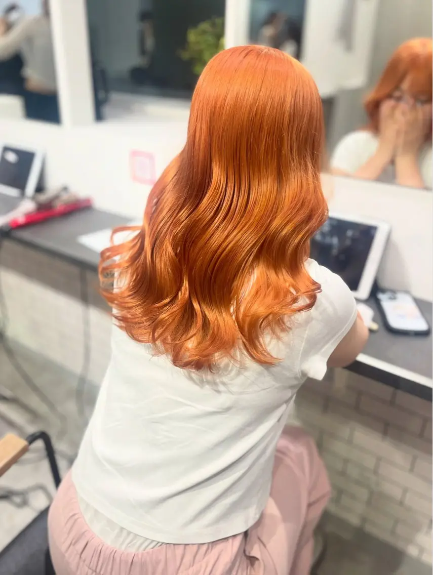 セミロング ヘアカラー Kala heir おとはのヘアスタイル