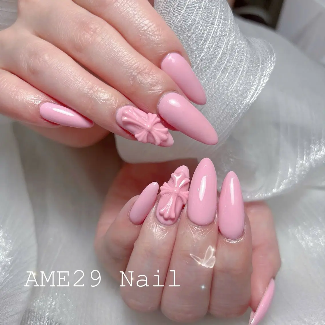 ネイル アートネイル スカルプネイル AME29 Nail ネイルサロンのネイルデザイン