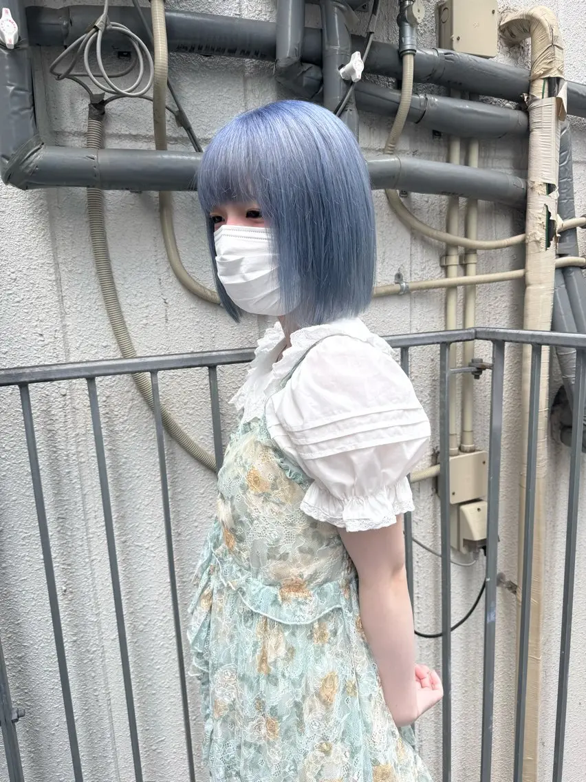 ミディアム カラー ヘアカラー トリートメント ハイトーン/名古屋 Hinakiのヘアスタイル