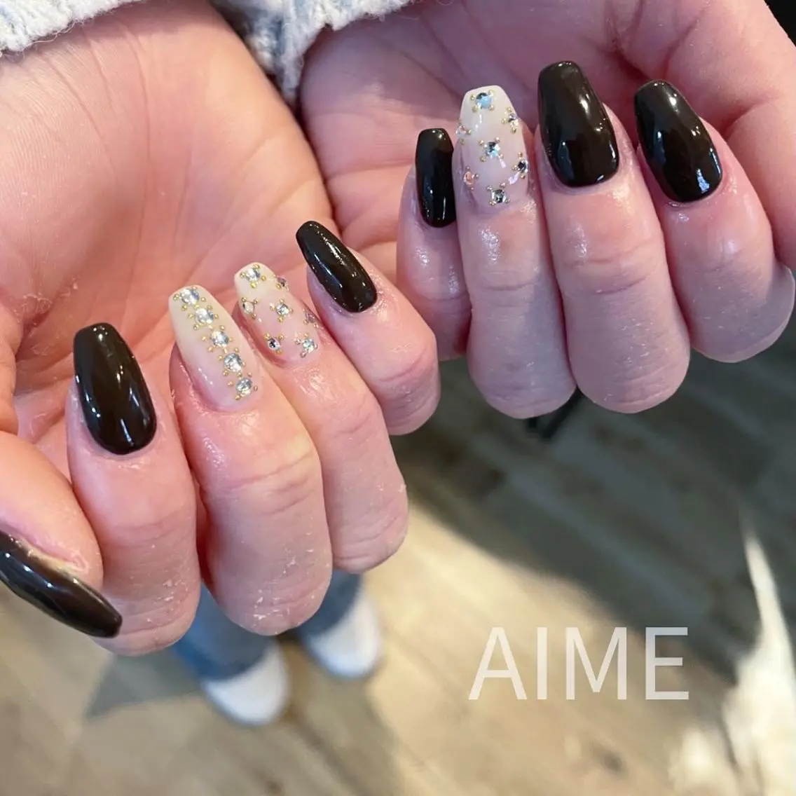 ネイル ハンドネイル AIME （momo）のネイルデザイン