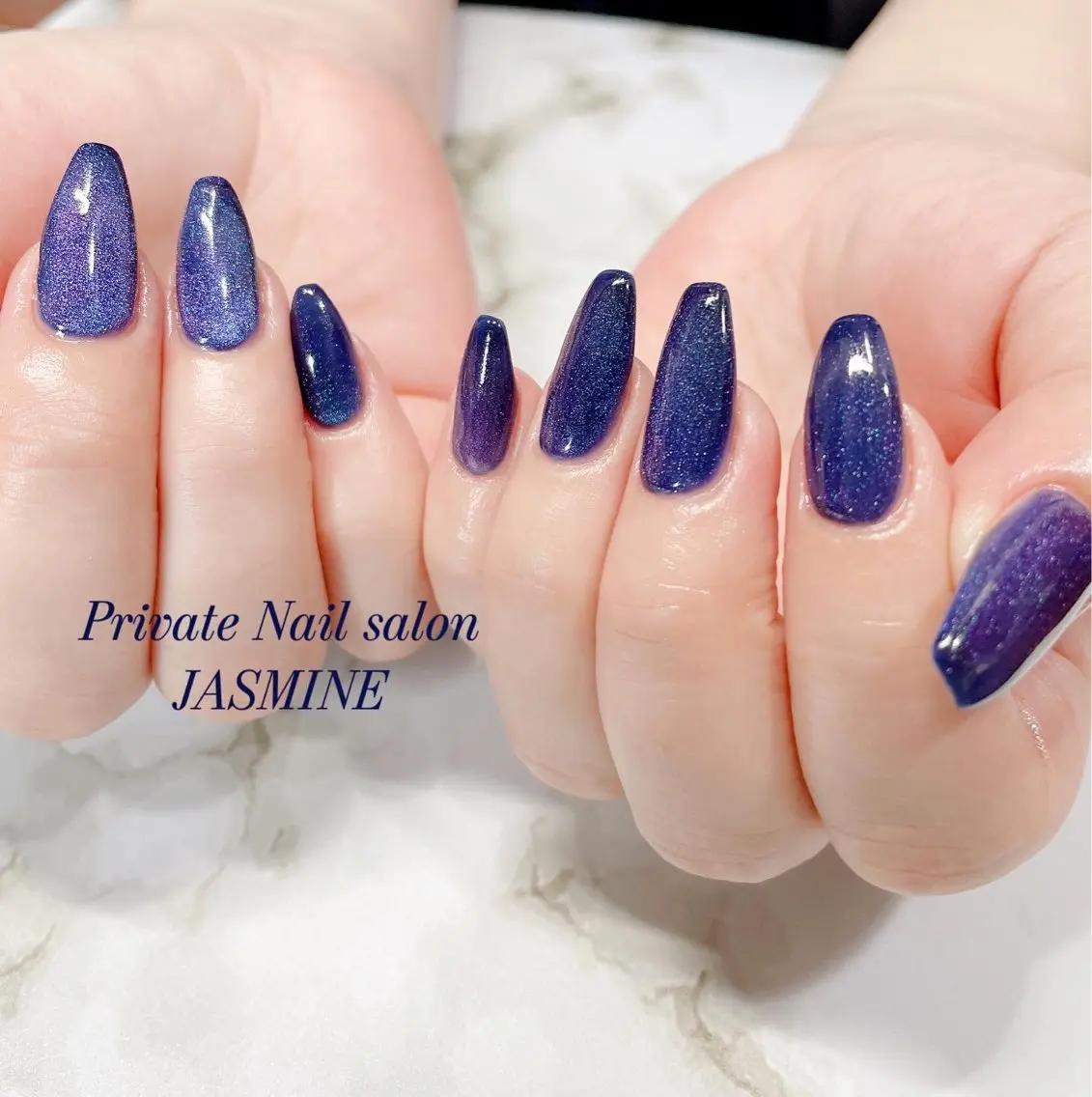 ネイル マグネットネイル Nail salon JASMINEのネイルデザイン