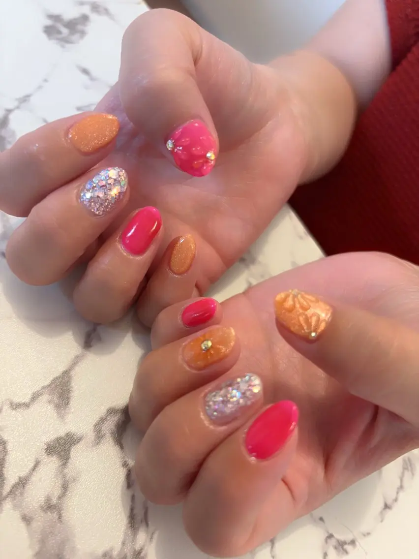 ネイル アートネイル komohana salon🌺のネイルデザイン