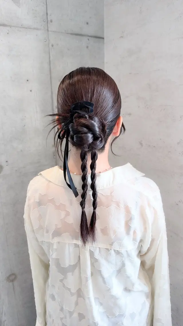 ヘアアレンジ はやしほのか| マンツーマン美容師のヘアスタイル