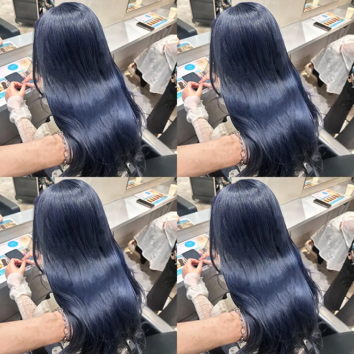 ロング カラー ヘアカラー トリートメント 艶髪×透明感カラー 海夏のヘアスタイル