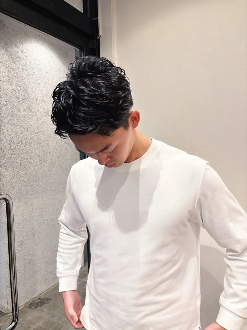 パーマ メンズ アルシュ エモーションのヘアスタイル