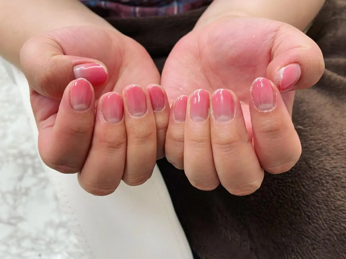 ネイル オフィスネイル ピンク Re:NaiL (リネイル)のネイルデザイン