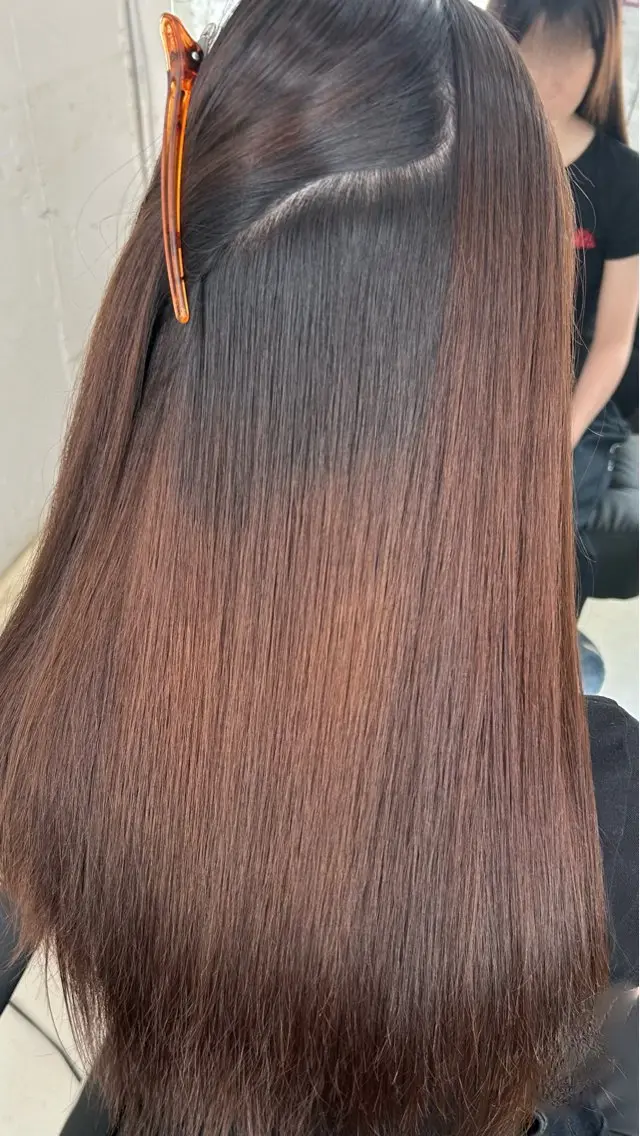 縮毛矯正 あやの/横浜/ ｶﾗｰﾓﾃﾞﾙ募集中のヘアスタイル