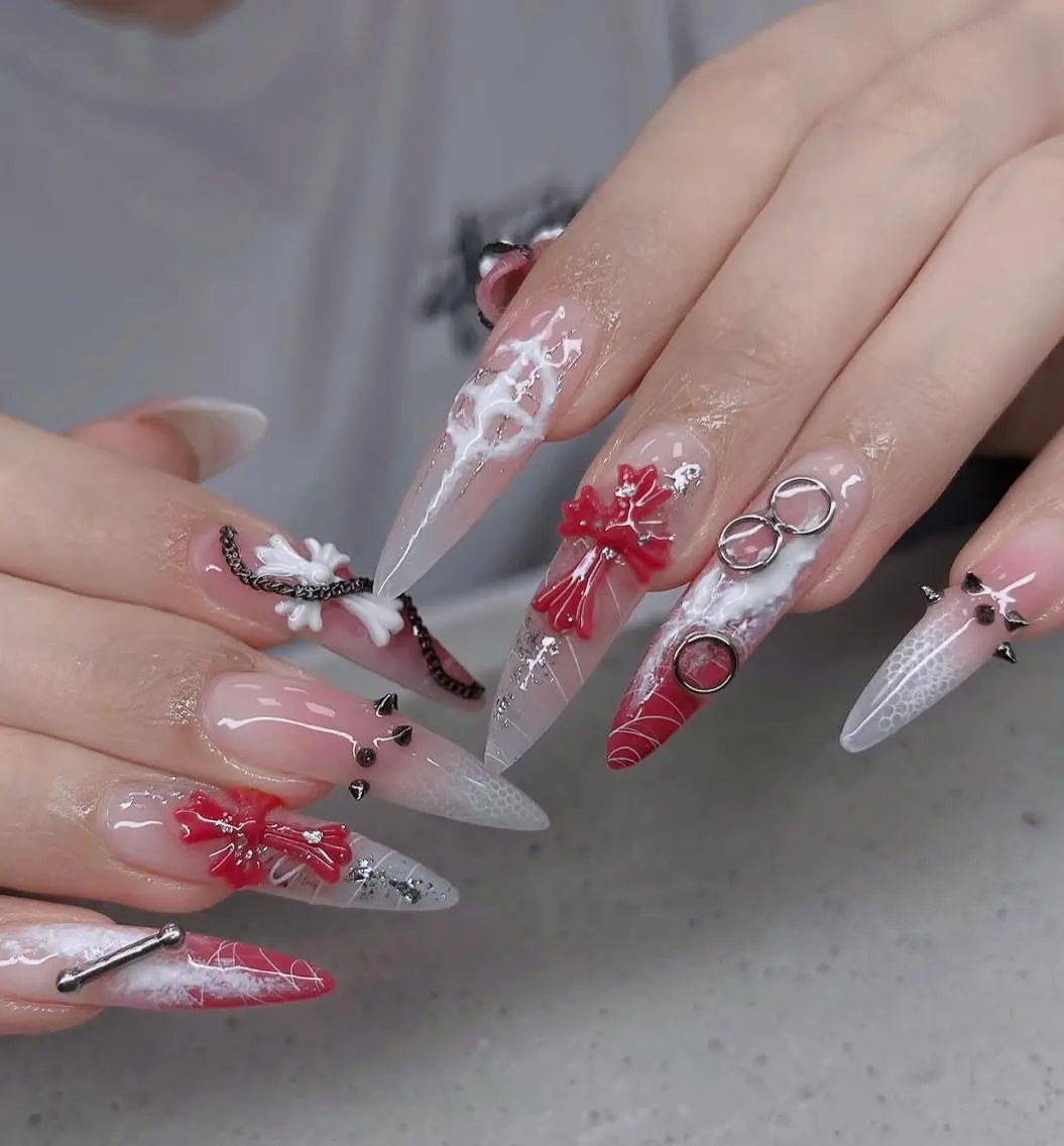 ネイル オーロラネイル チークネイル フットネイル ジェルネイル 韓国ネイル ハンドネイル H.baby Nail Salonのネイルデザイン