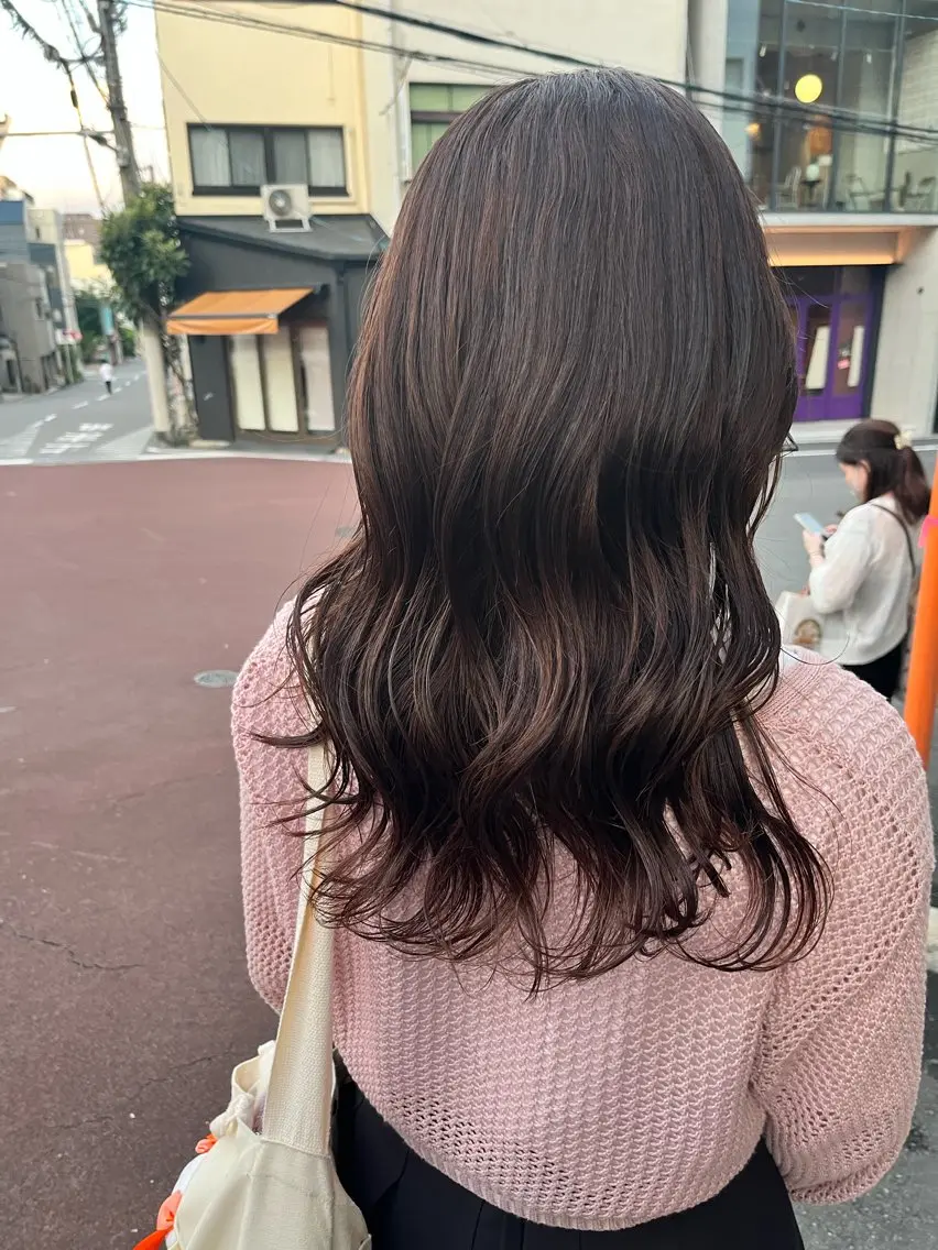 ロング 藤倉なつみ/ パーマモデル様募集中のヘアスタイル