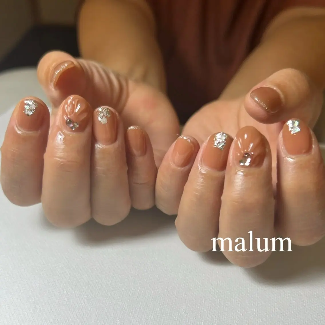 ネイル ハンドネイル malum nailのネイルデザイン