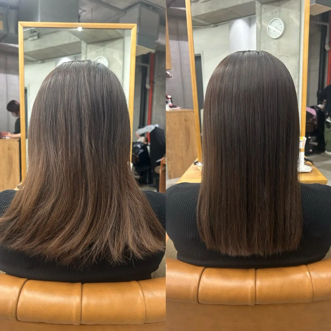 ロング カラー パーマ くせ毛 縮毛矯正 トリートメント カット ヘアカラー 縮毛矯正 トリートメント 🌼髪質改善/透明感 艶髪タケドミのヘアスタイル