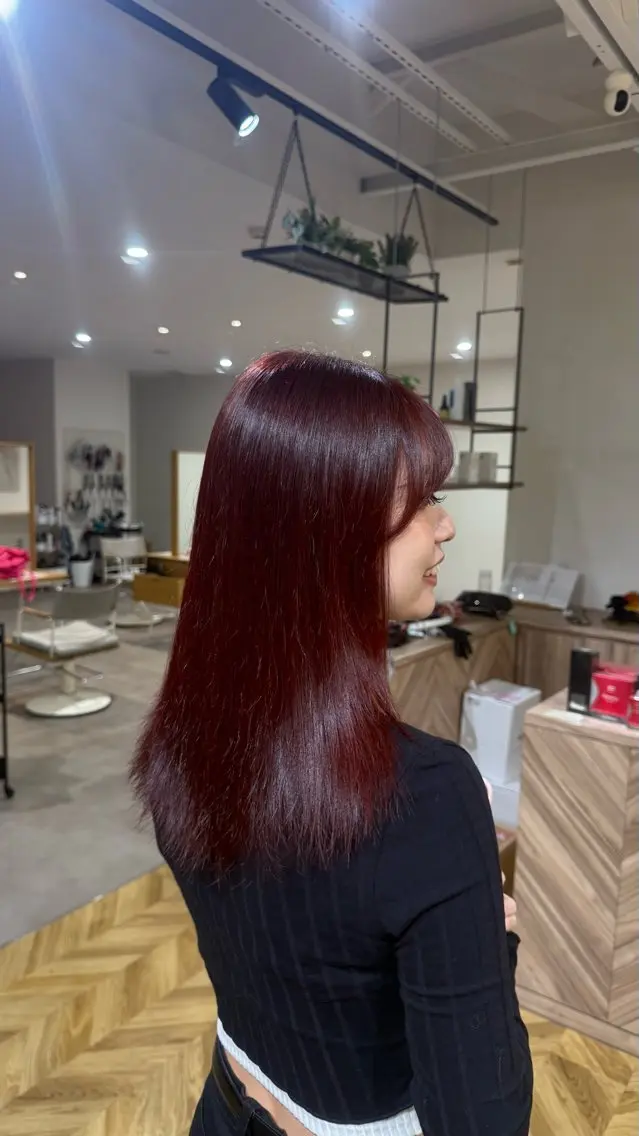 カラー 井戸 大翔のヘアスタイル