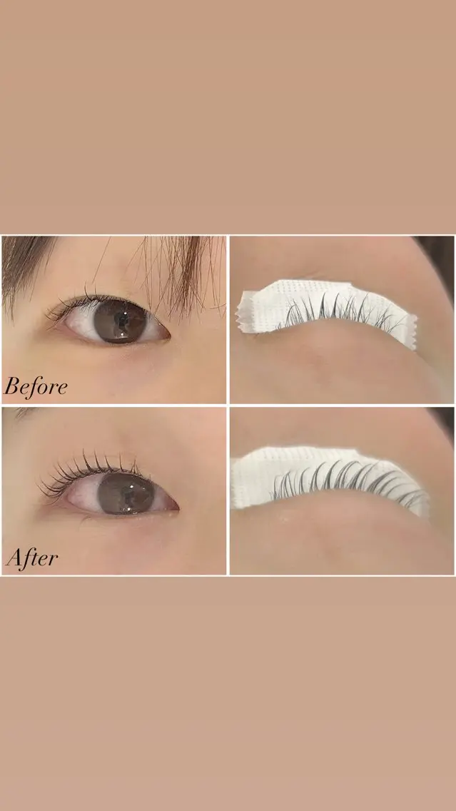 マツエク・マツパ 束感まつ毛 Dカール まつげパーマ Beautyeyel ash京都中央口店のマツエク・マツパデザイン