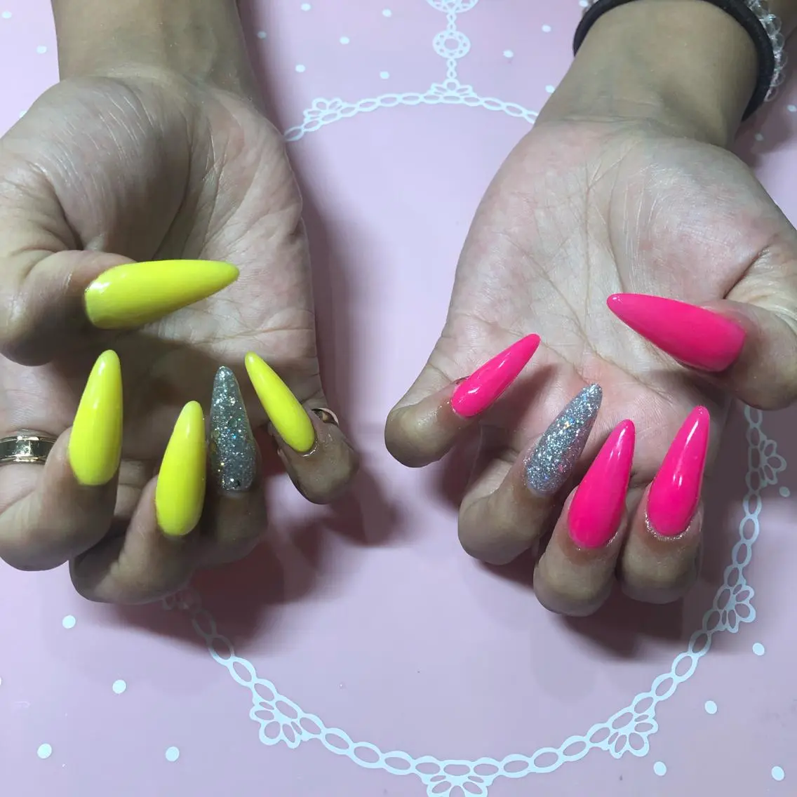 ロング ネイル ハンドネイル 《LB》ラブリエ Nail&eyeのマツエク・マツパデザイン