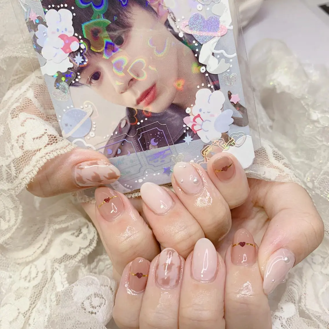 ネイル ハンドネイル La neige* yuki 🐩🌙のネイルデザイン