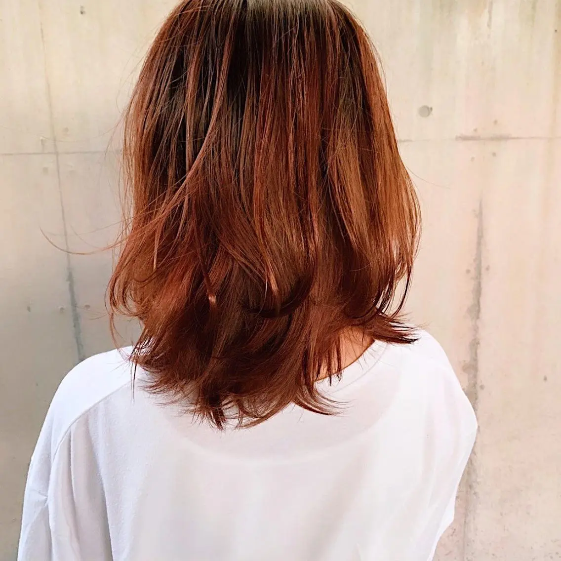 ミディアム カラー 中川 竜誠のヘアスタイル