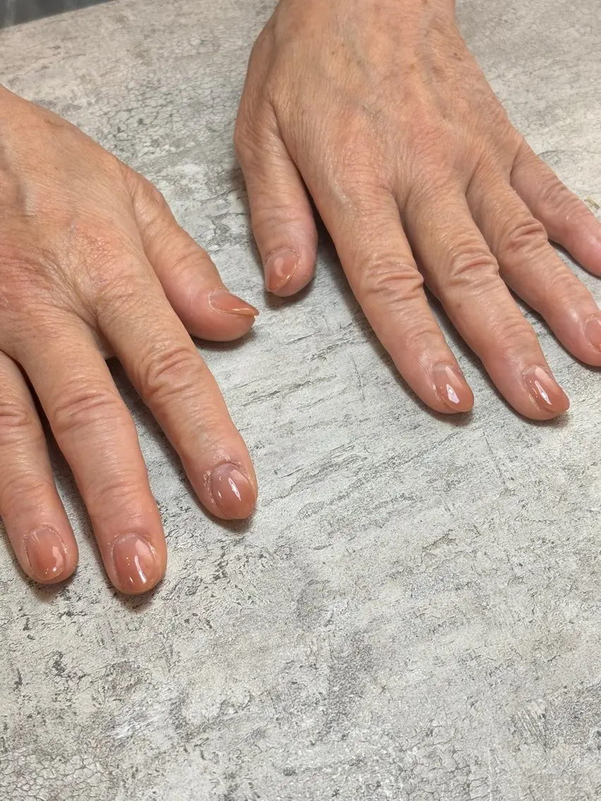 【オフなしの方˖ ࣪⊹】ハンドカラーグラデーション💅🎨の写真