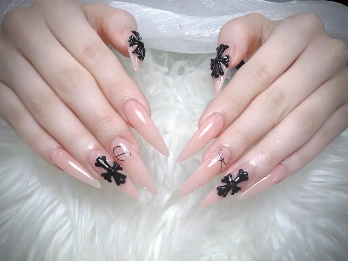 ネイル 長さ出し フットネイル フレンチネイル グラデーション 韓国ネイル ハンドネイル Hana Rose Nailのネイルデザイン