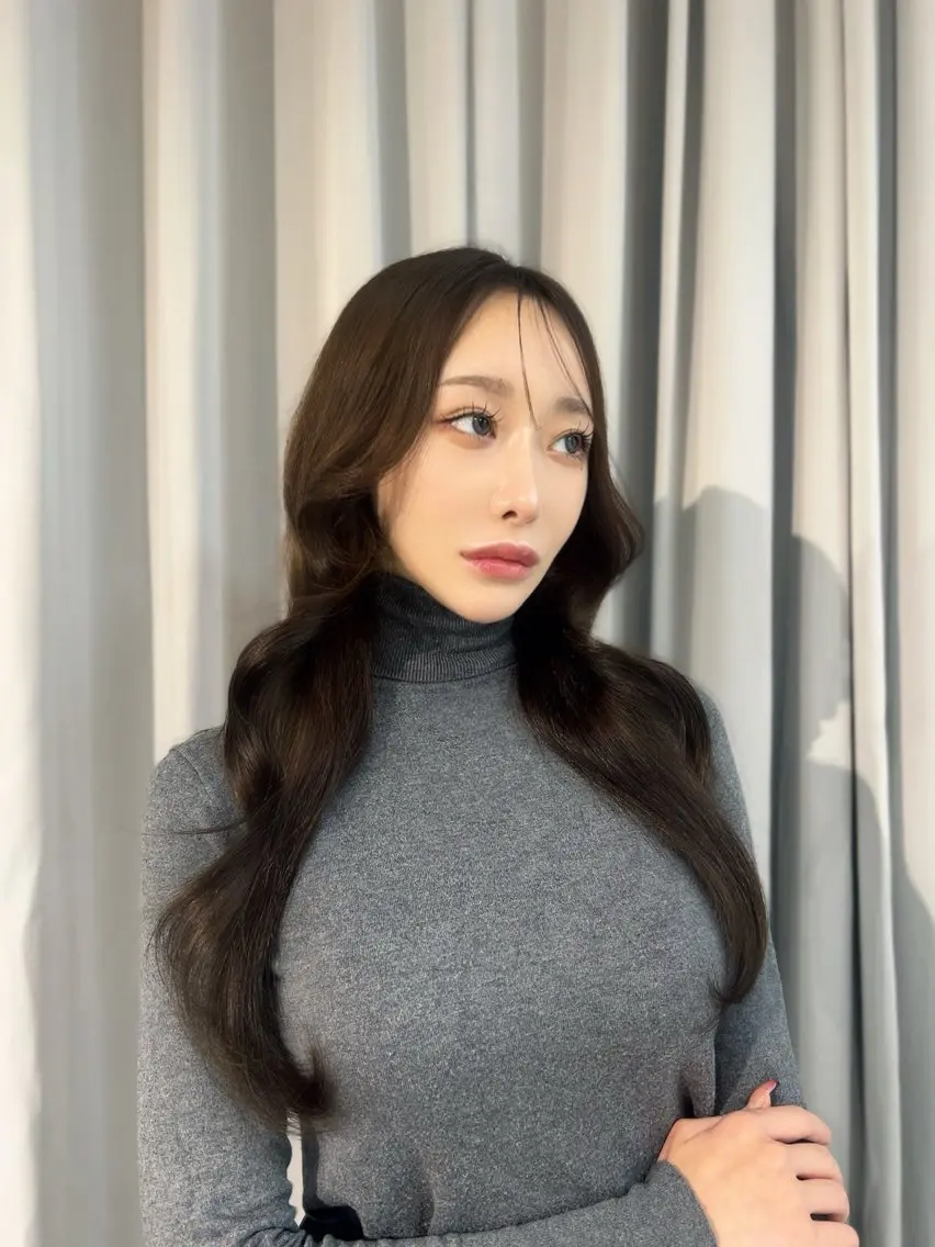 ロング カラー ヘアアレンジ ヘアカラー 🎀ハイトーン・艶 カラー HANA🎀のヘアスタイル