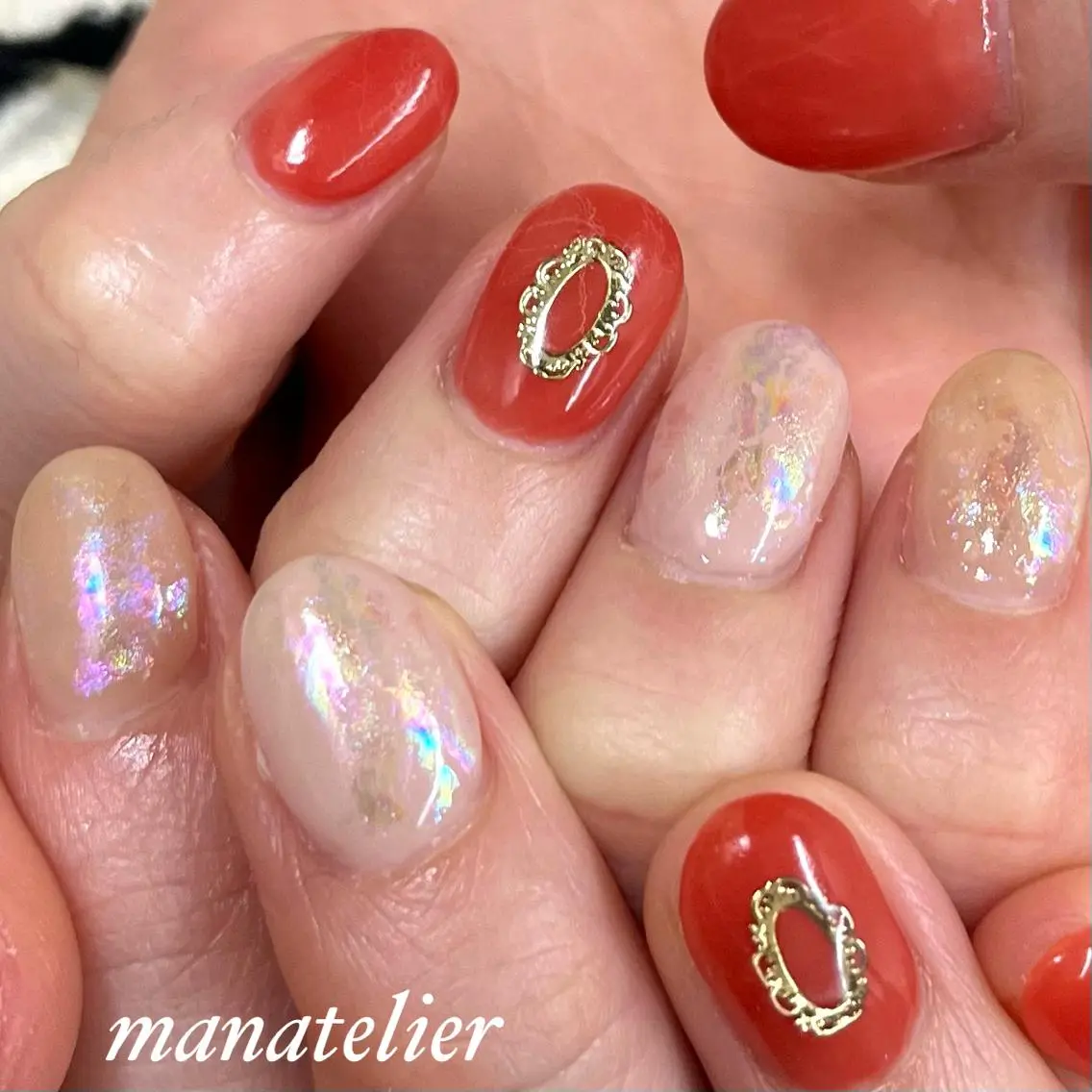 ネイル シンプルネイル ハンドネイル manatelier マナトリエのネイルデザイン