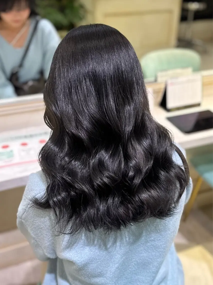 ロング カラー 透明感カラー/ ななみ🎀のヘアスタイル