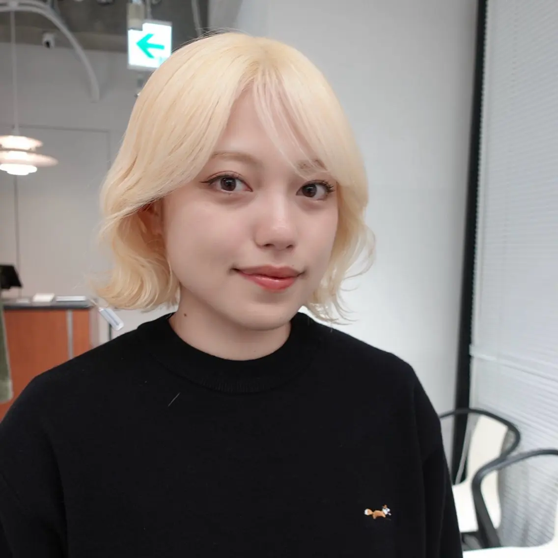 ショート カラー ヘアアレンジ ブロンド ボブ ヘアカラー 🌐サトウ リョウ🌐のその他イメージ