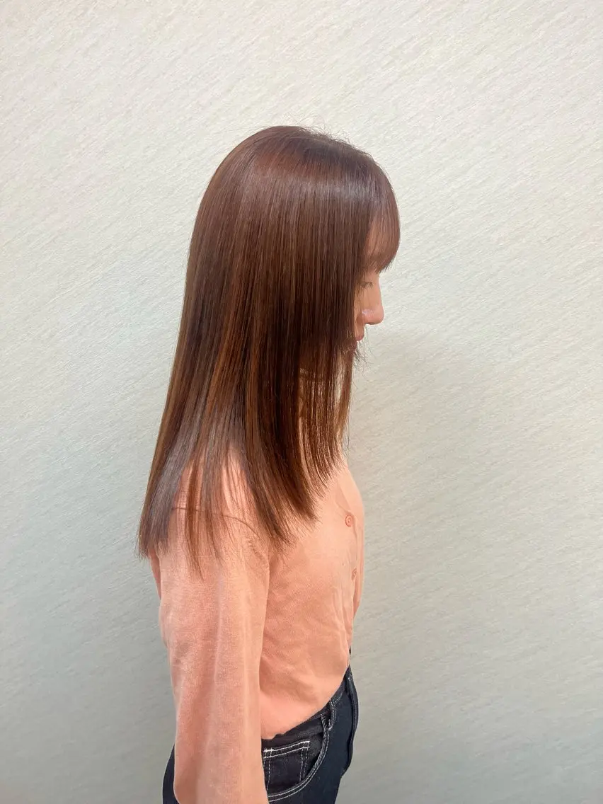 ロング カラー ヘアカラー トリートメント 【ECLART】鈴木 なつみのヘアスタイル