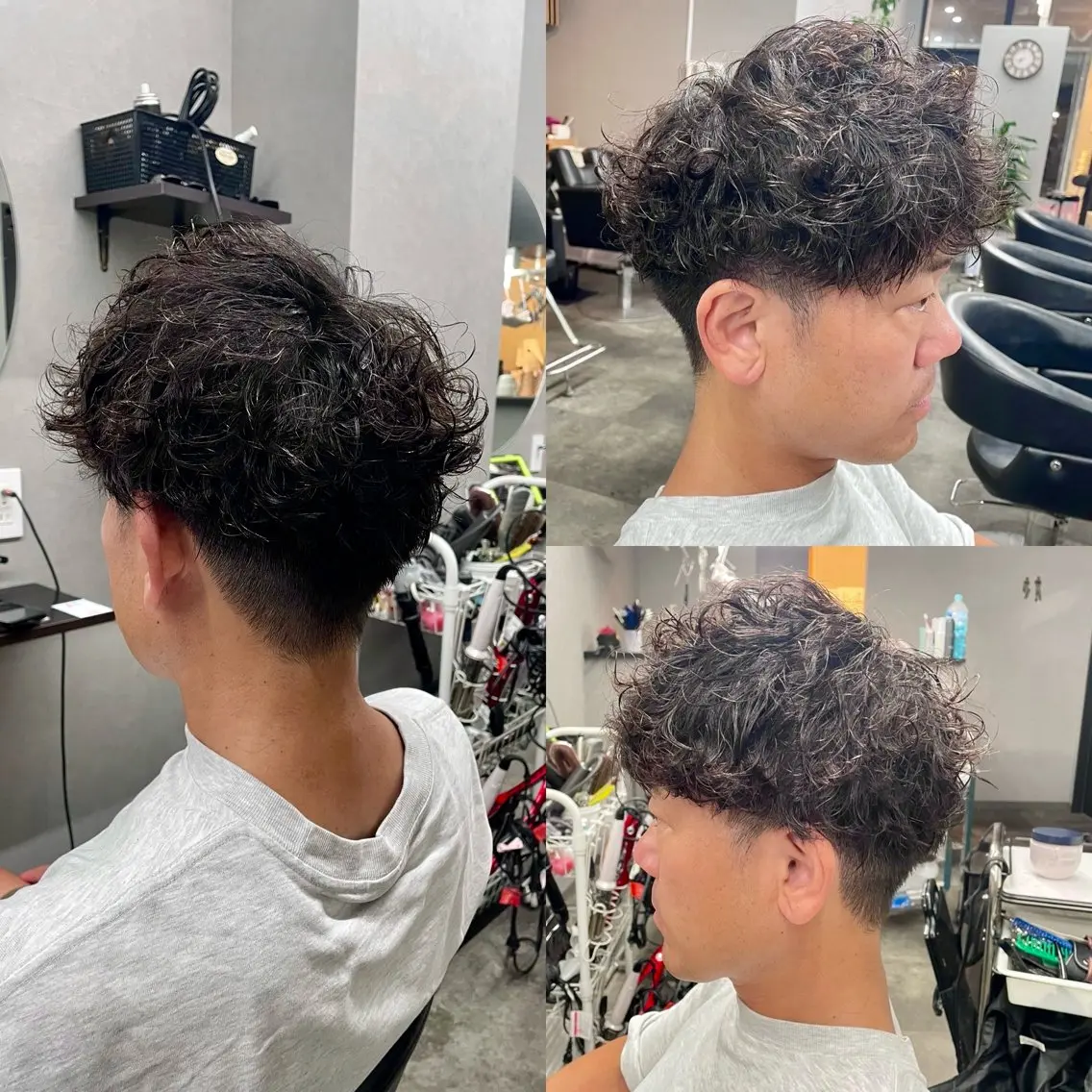 パーマ メンズ メンズパーマ 🌹ミラクル美容師 🌹くっぽのヘアスタイル