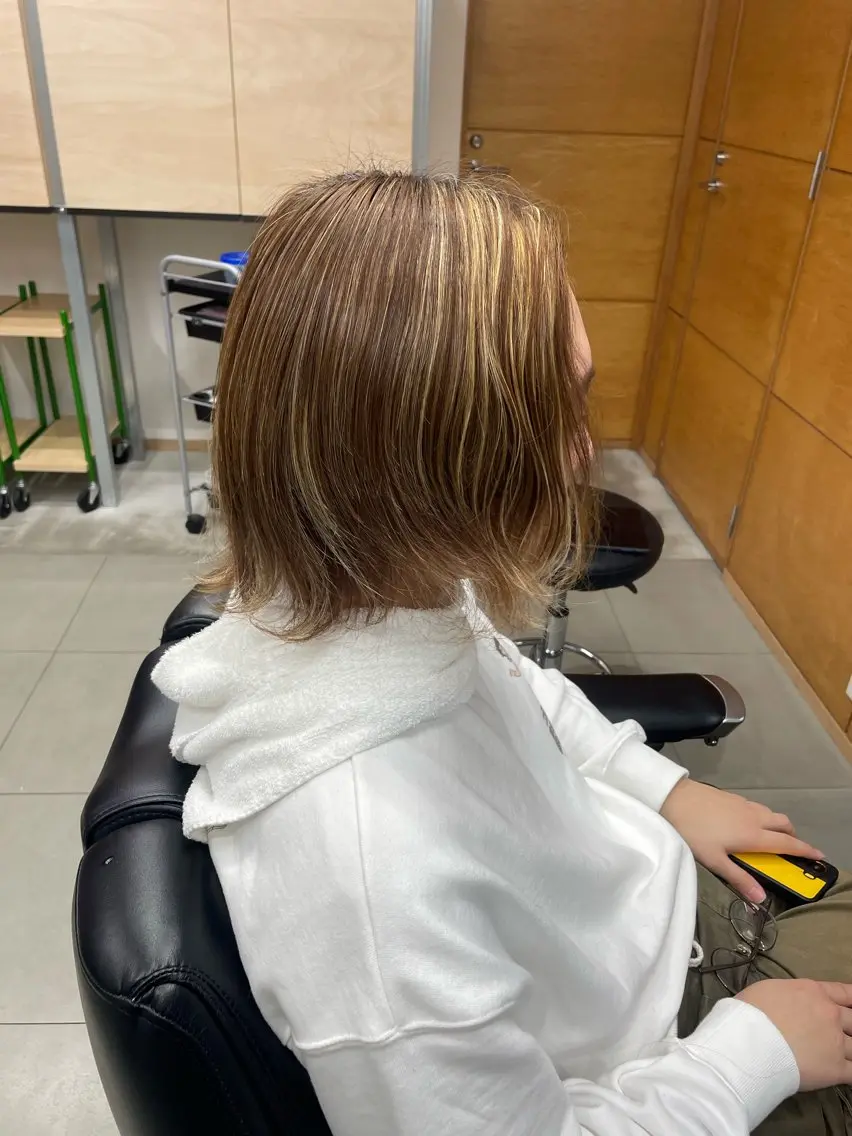 ハイライトカラー(メッシュキャップ)の写真