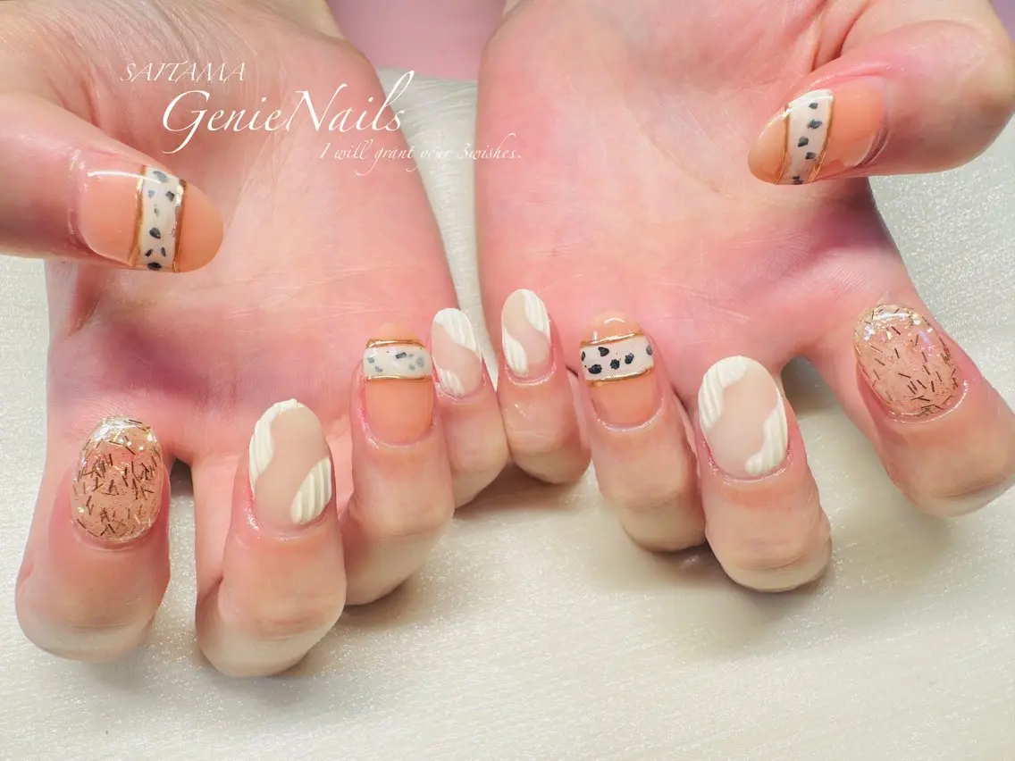 メンズ ネイル アートネイル メンズネイル 夏ネイル Genie Nailsのネイルデザイン