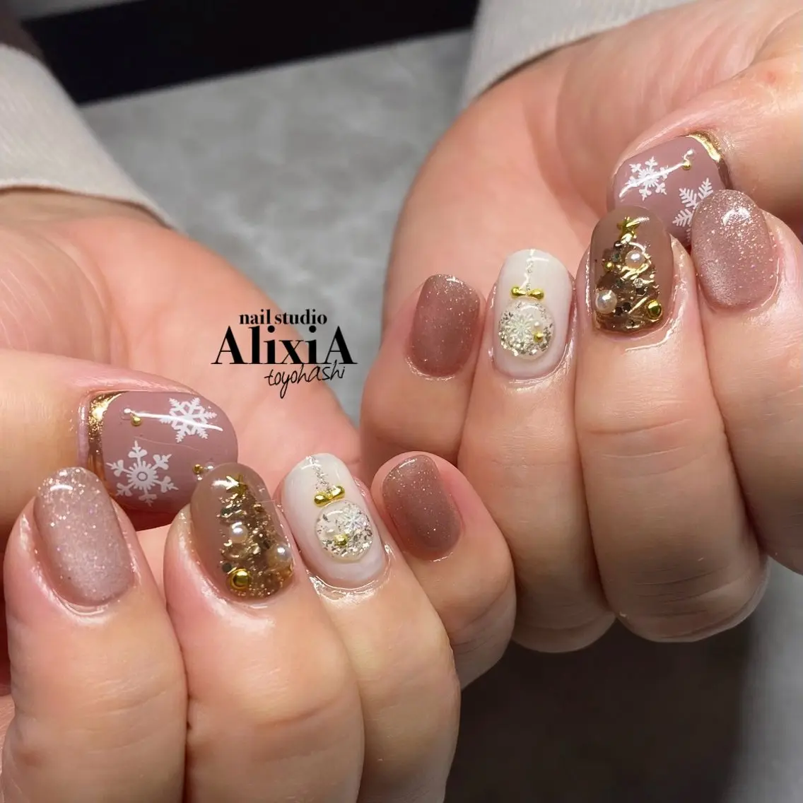 ネイル ハンドネイル AlixiA ゆみのネイルデザイン