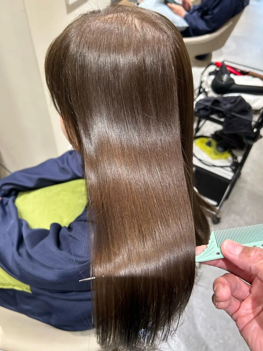 ミディアム カラー 柳澤 武宏のヘアスタイル