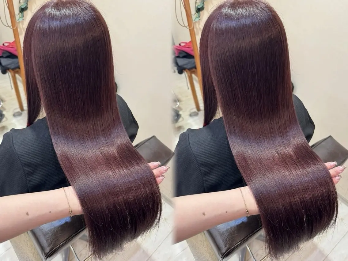 カラー 髪質改善 ヘアカラー トリートメント マツエク/マツパ /カラー🎀hanaのヘアスタイル
