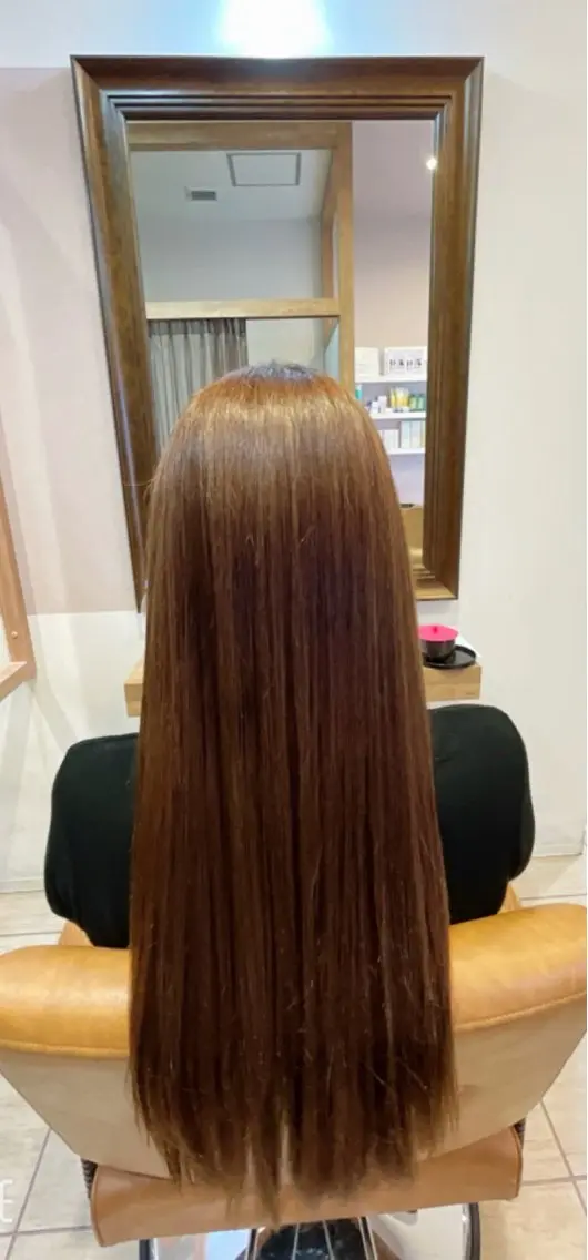 ロング カラー ヘアカラー 菊田 瑞穂のヘアスタイル
