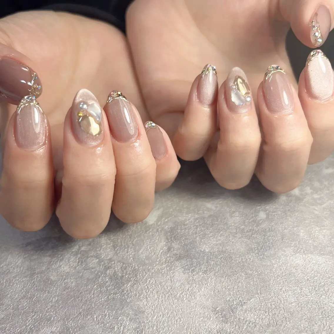 ネイル マグネットネイル ハンドネイル Room nailのネイルデザイン