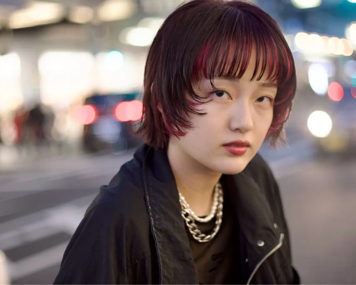ショート ボブレイヤー ボブ 顔周りカット 髪質改善 レイヤーカット カット ヘアカラー トリートメント 【nui 茨木】 清水優のヘアスタイル