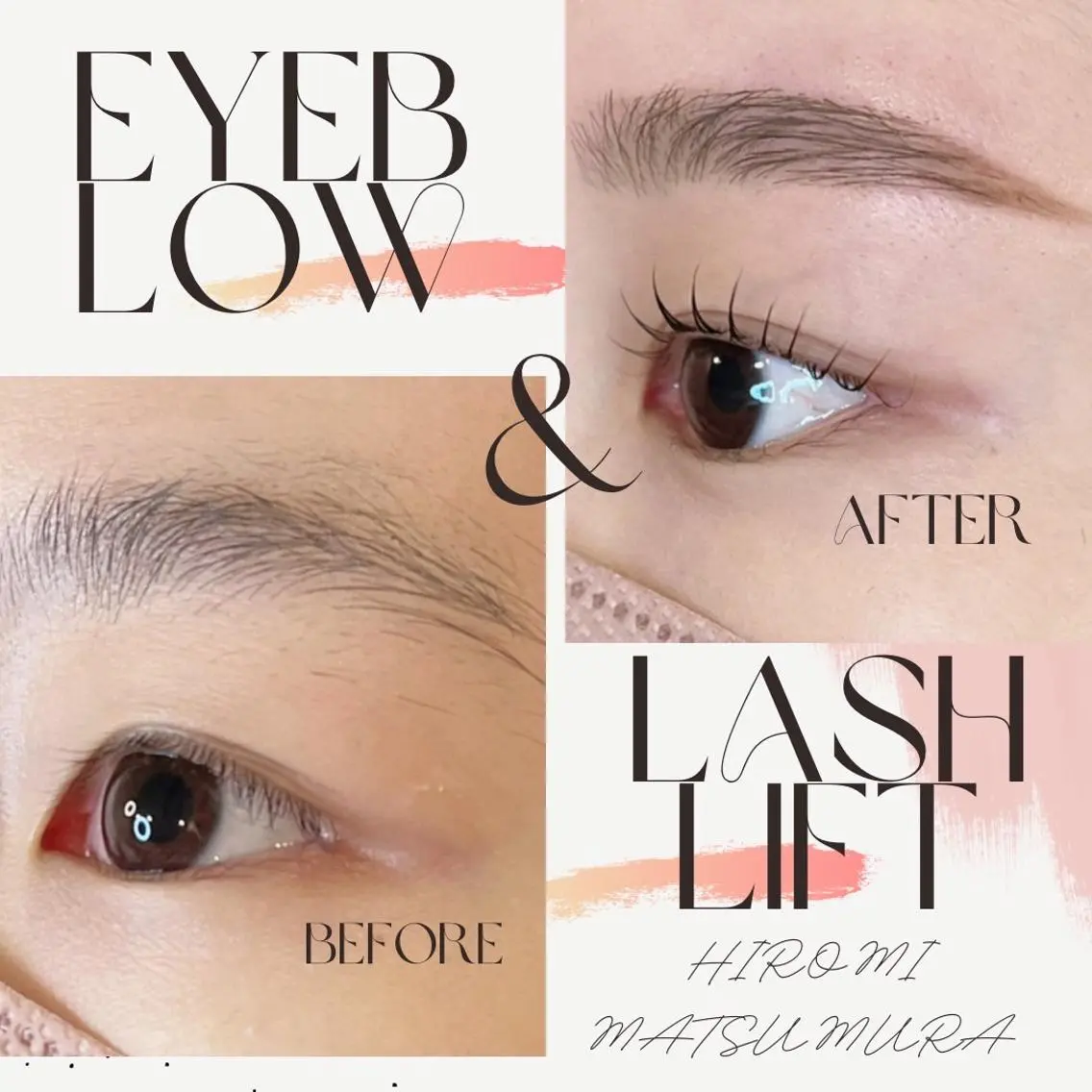 マツエク・マツパ アイブロウ Eyelash SORTEのマツエク・マツパデザイン