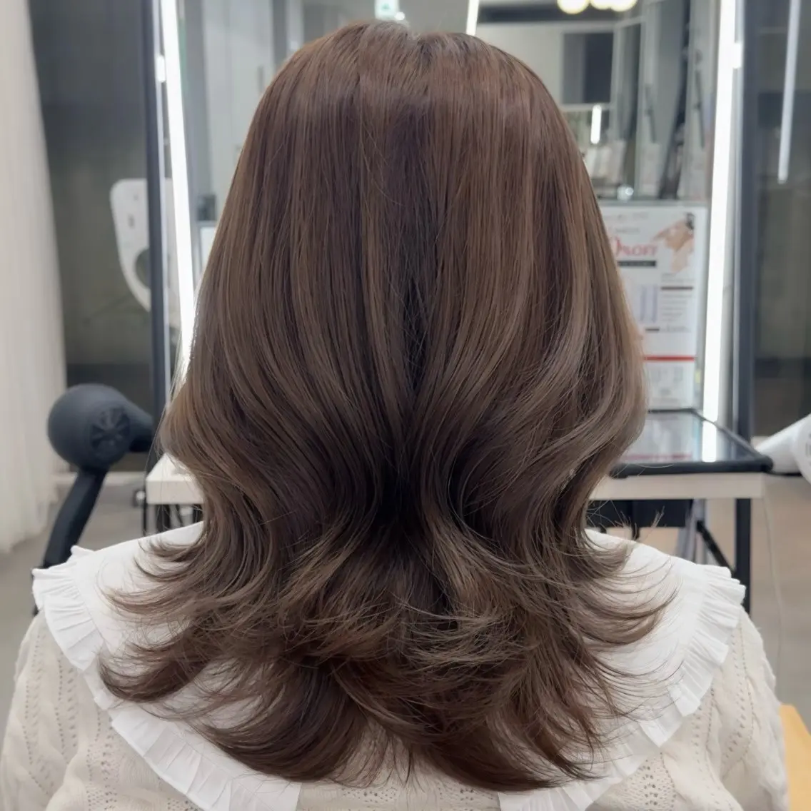 ミディアム yuna  💕ボブ ・透明感カラー💕のヘアスタイル