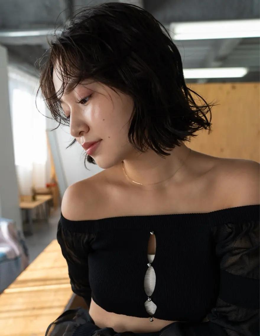 ショート asahi ｜ メンズパーマのヘアスタイル